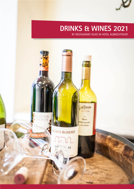 Drinks and Wines 2021