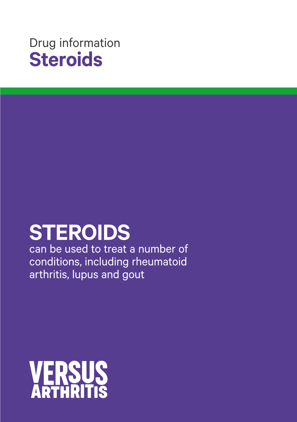 Steroid Information Booklet