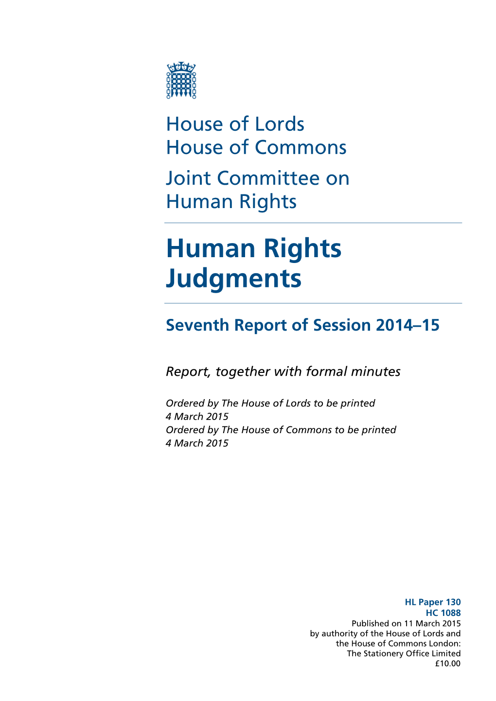 Human Rights Judgments