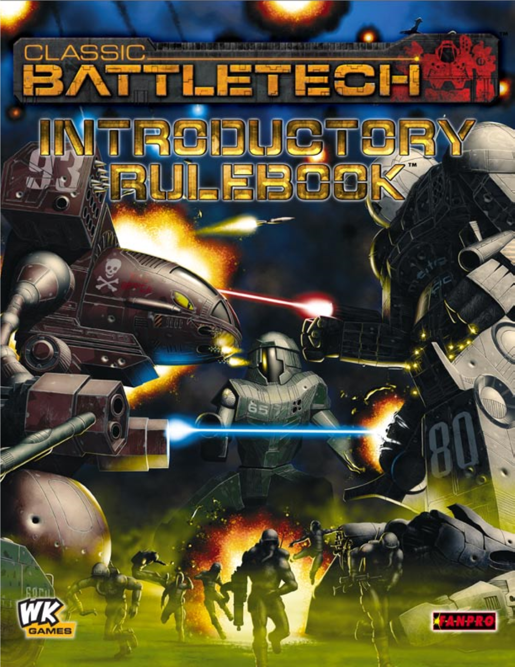 Classic Battletech Introductory Rules—Found in This Appeared in 1985