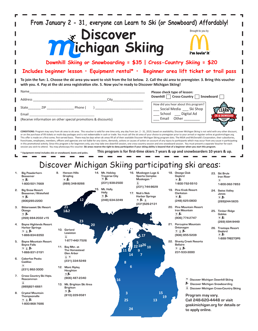 Discover Ichigan Skiing