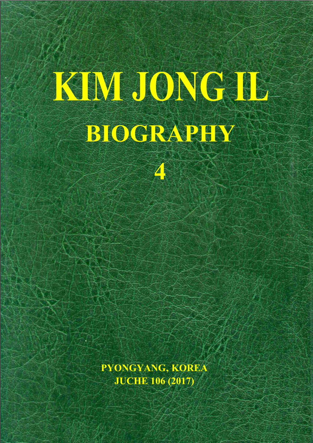 Kim Jong Il Biography 4