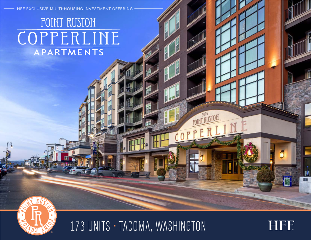 173 Units • Tacoma, Washington Apartments Executive Summary