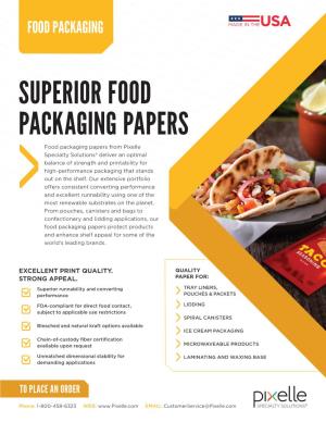 Superior Food Packaging Papers