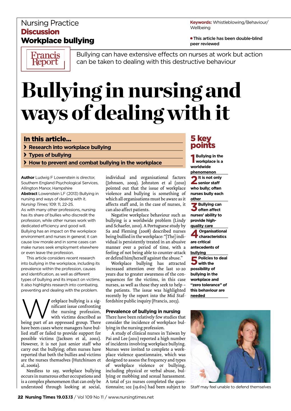 bullying in nursing students a integrative literature review