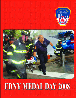 2008 FDNY Medal Day Publication