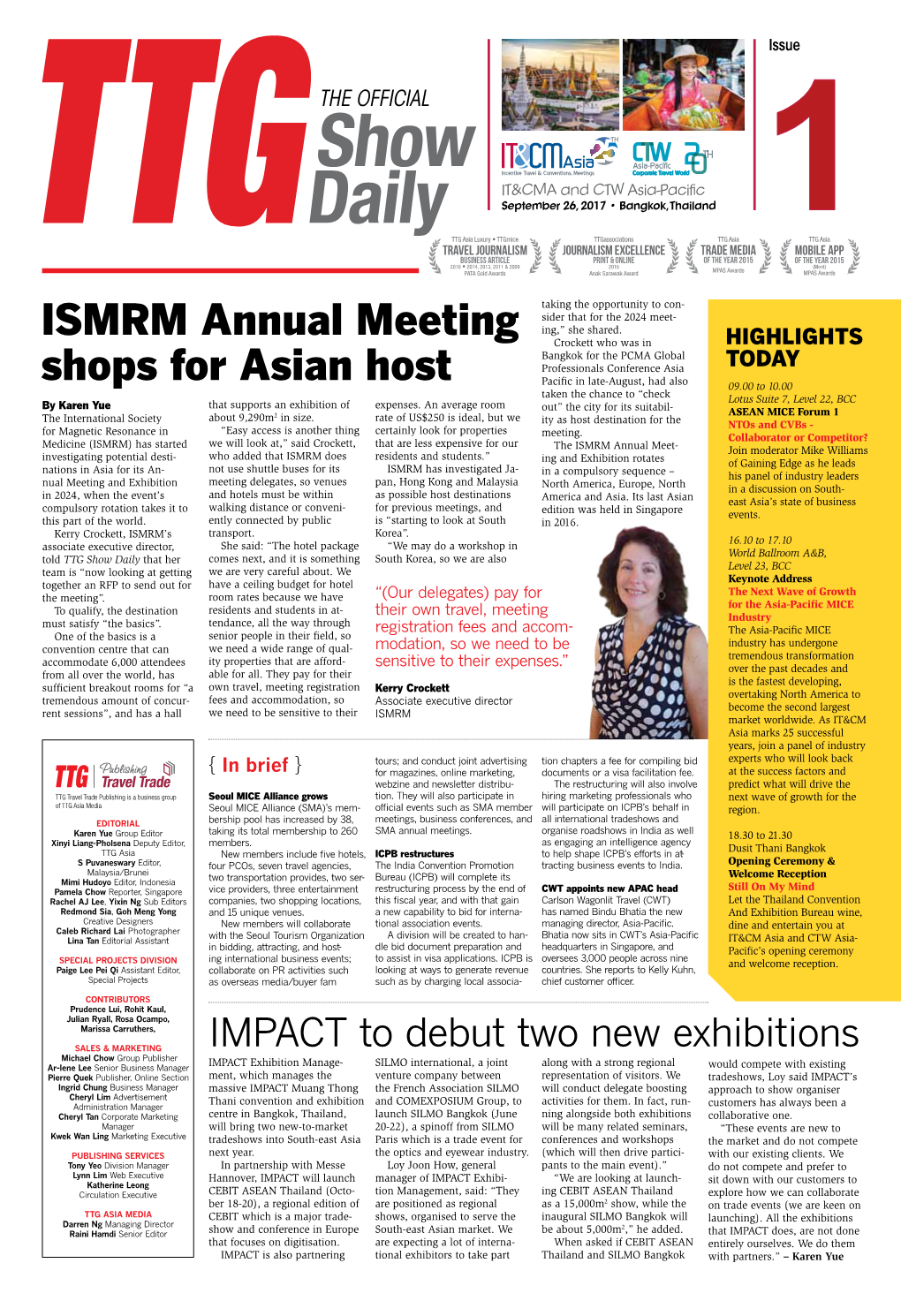 ISMRM Annual Meeting Shops for Asian Host