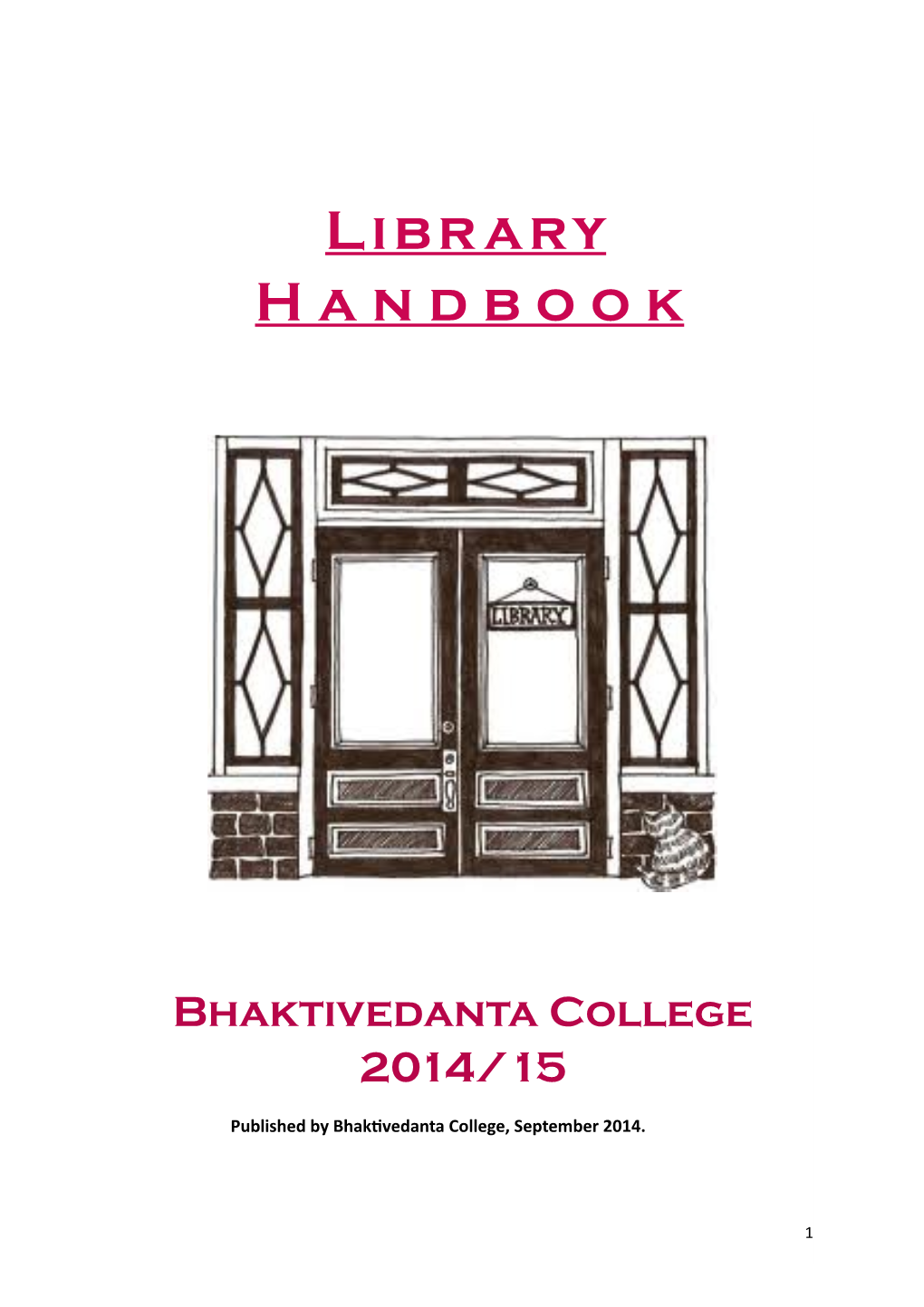 Library Handbook