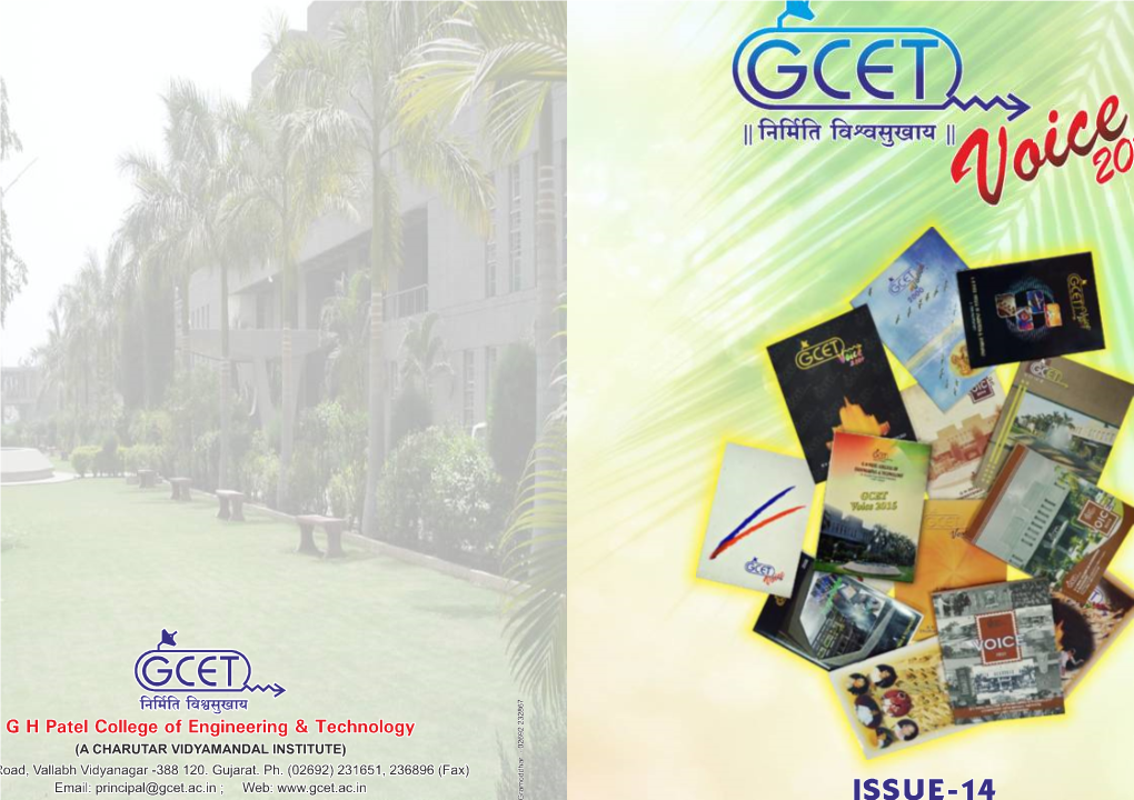 GCET VOICE 2016.Pdf