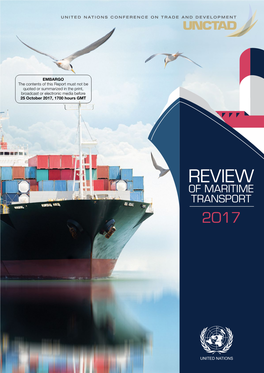 Review of Maritime Transport 2017 United Nations Conference on Trade and Development