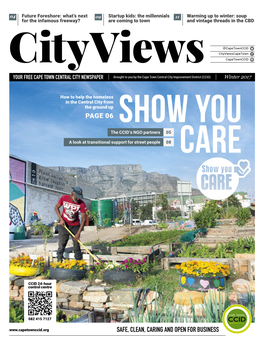 Safe, Clean, Caring and Open for Business 2 City Views: Your Free Cape Town Central City Newspaper