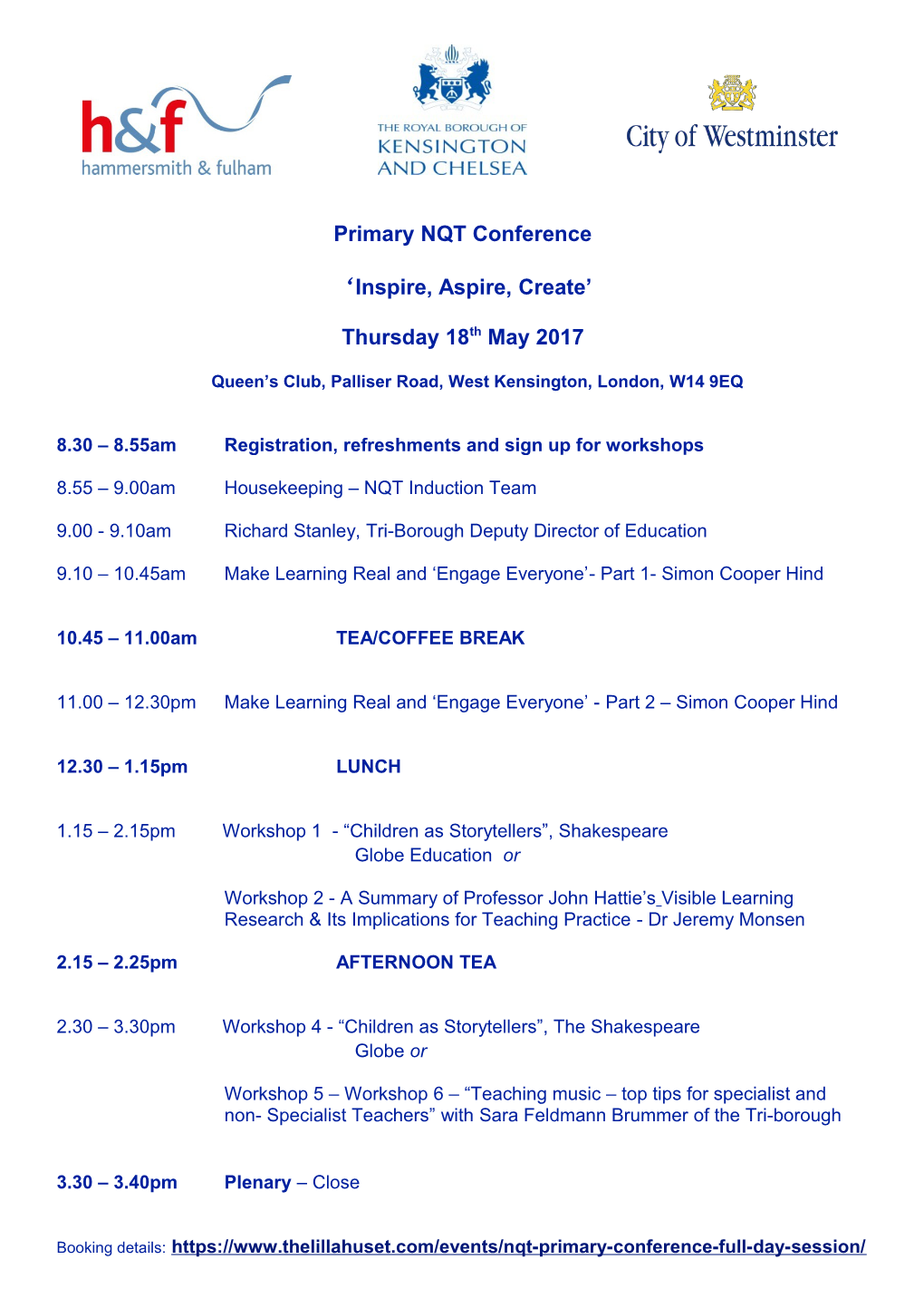 Primary NQT Conference