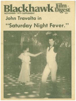 "Saturday Night Fever." November Supplement 1979 Vol