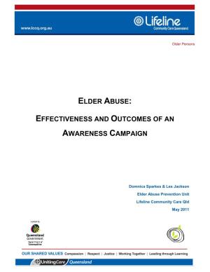 Awareness Campaign Report