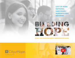 City of Hope National Hardware/ Homebuilding Industry