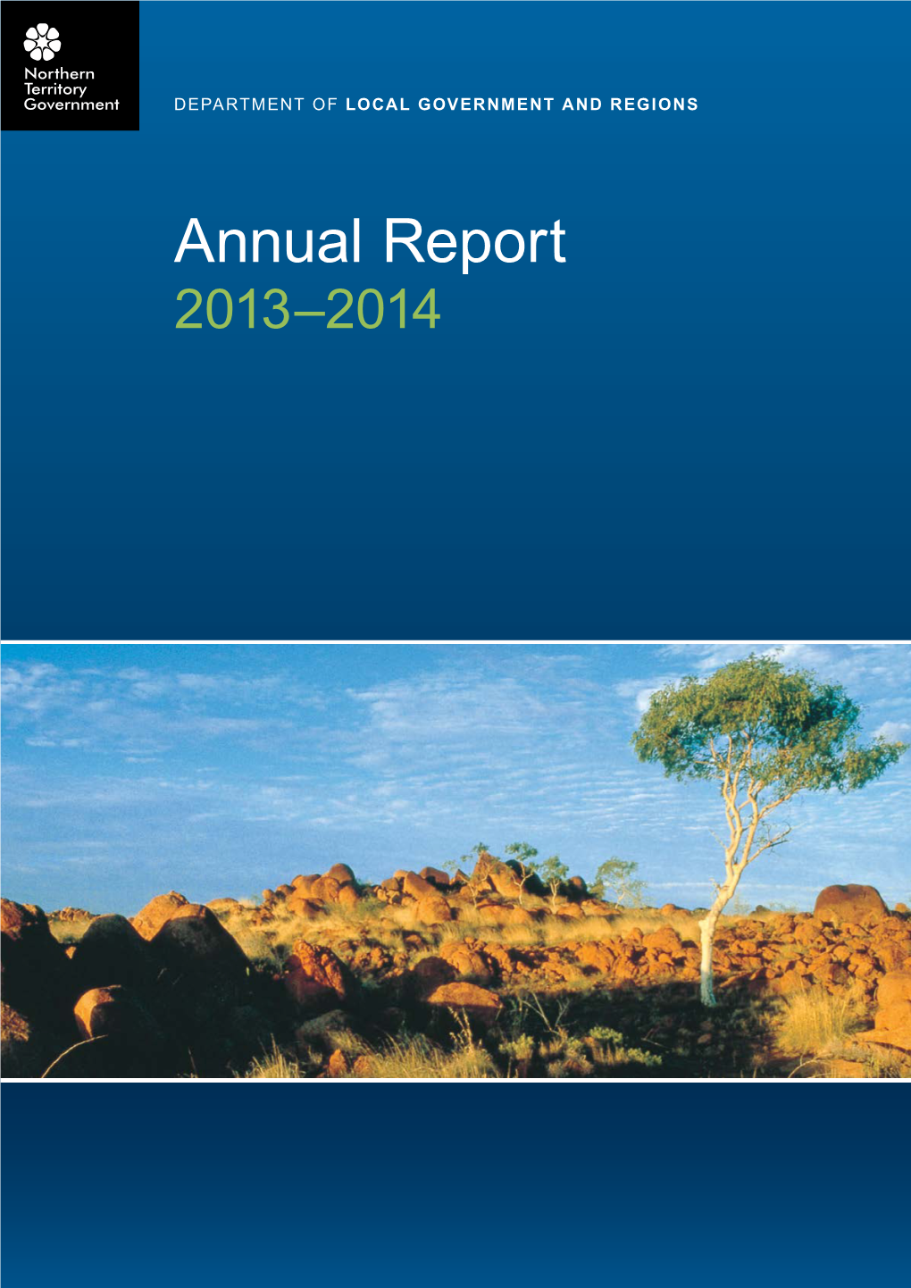 Department of Local Government and Regions Annual Report 2013-14