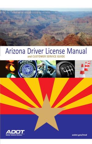 Arizona Driver License Manual Print Version