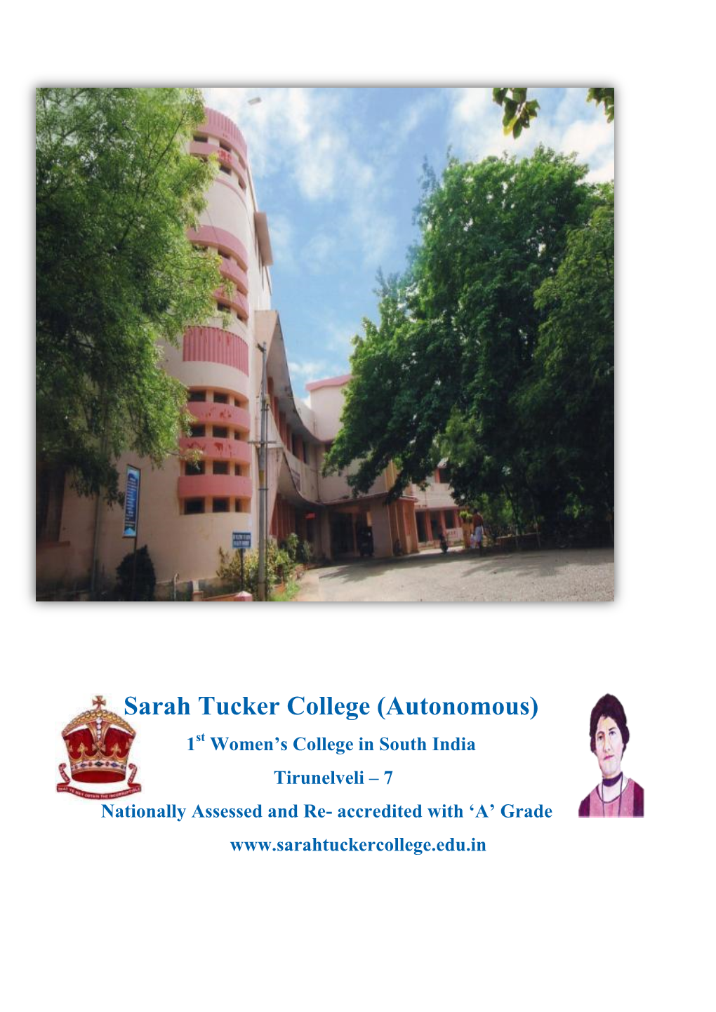 Sarah Tucker College (Autonomous)
