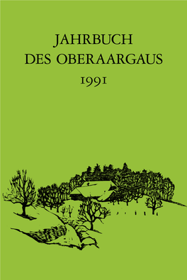 Jahrbuch Des Oberaargaus 1991