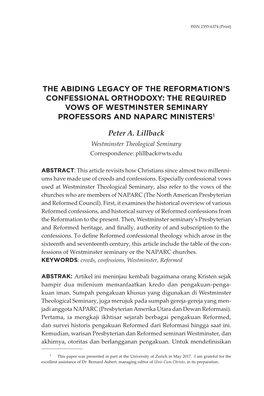 The Abiding Legacy of the Reformation's