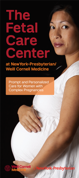 The Fetal Care Center at Weill Cornell Medicine