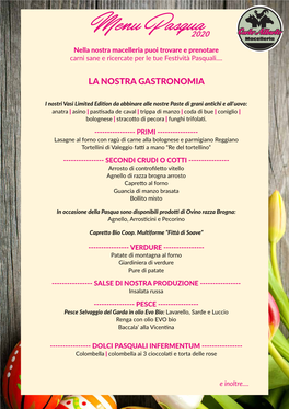 La Nostra Gastronomia