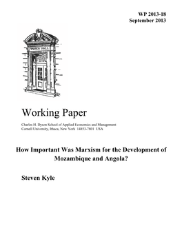 How Important Was Marxism for the Development of Mozambique and Angola?