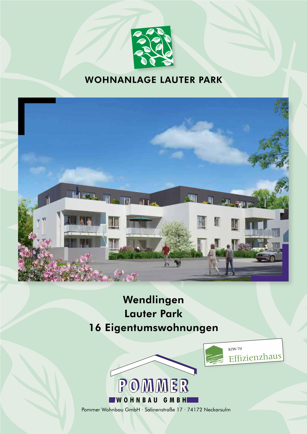 Wendlingen Lauter Park 16 Eigentumswohnungen