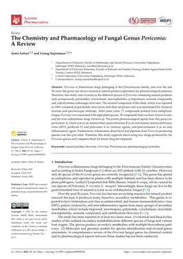 The Chemistry and Pharmacology of Fungal Genus Periconia: a Review