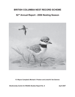 2006 Nesting Season