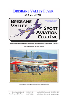 Brisbane Valley Flyer