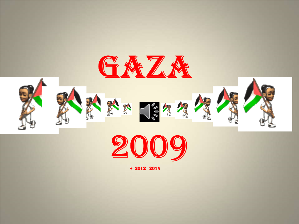 GAZA STRIP Today (600 Square Kilometers, 1,8 Mil