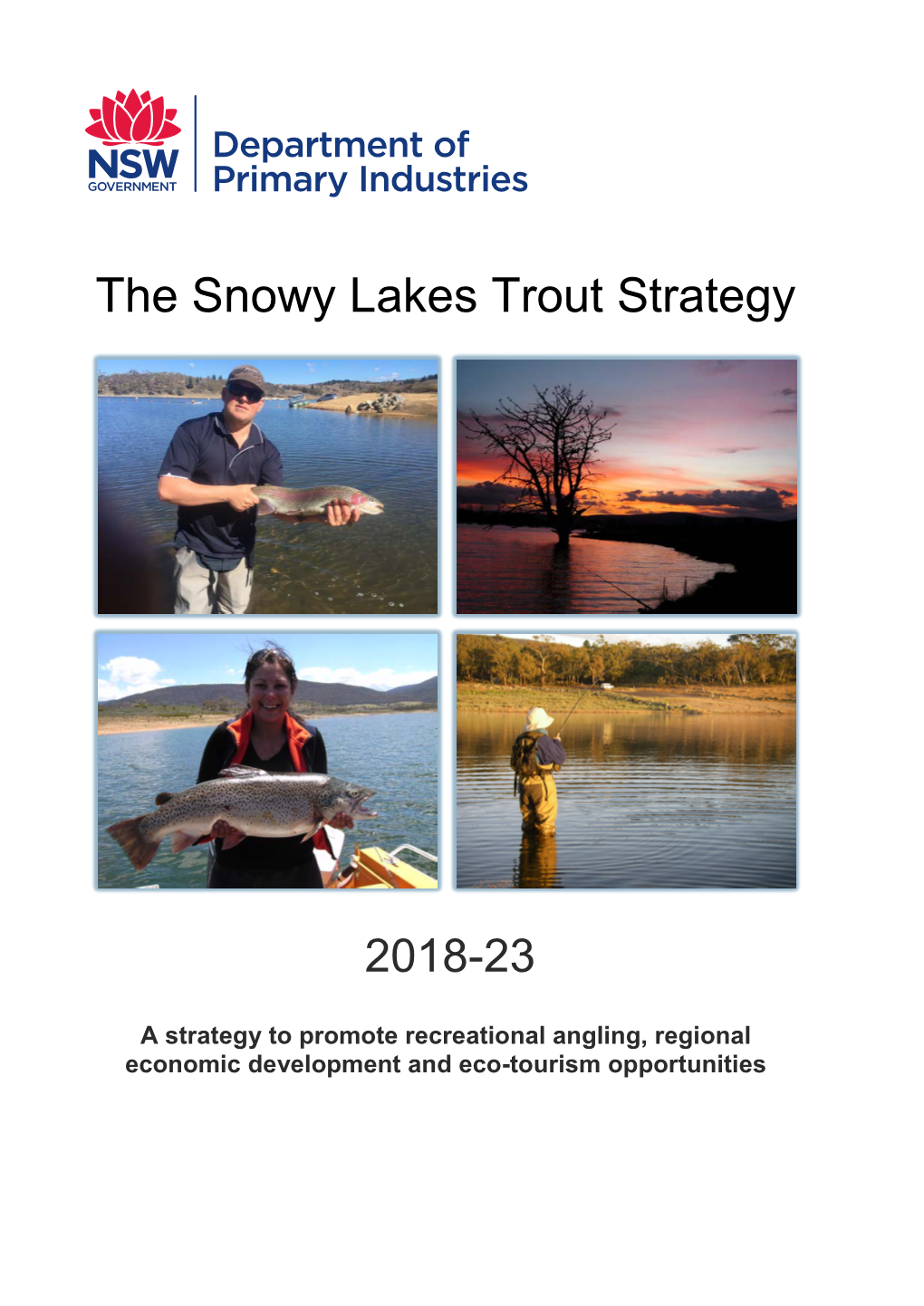 The Snowy Lakes Trout Strategy 2018-23