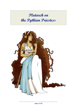 Plutarch on the Pythian Priestess