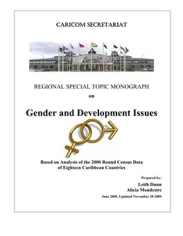 Gender and Development Issues