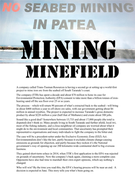 Seabed Mining (KASM), Posted a Facebook Page Inviting People to Turn up at the Stadium When Hearings Began