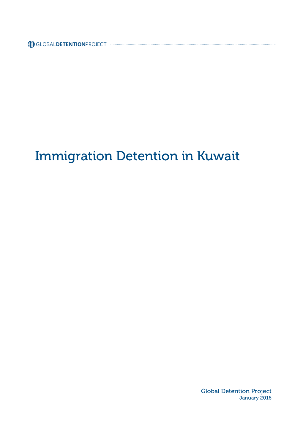 Immigration Detention in Kuwait