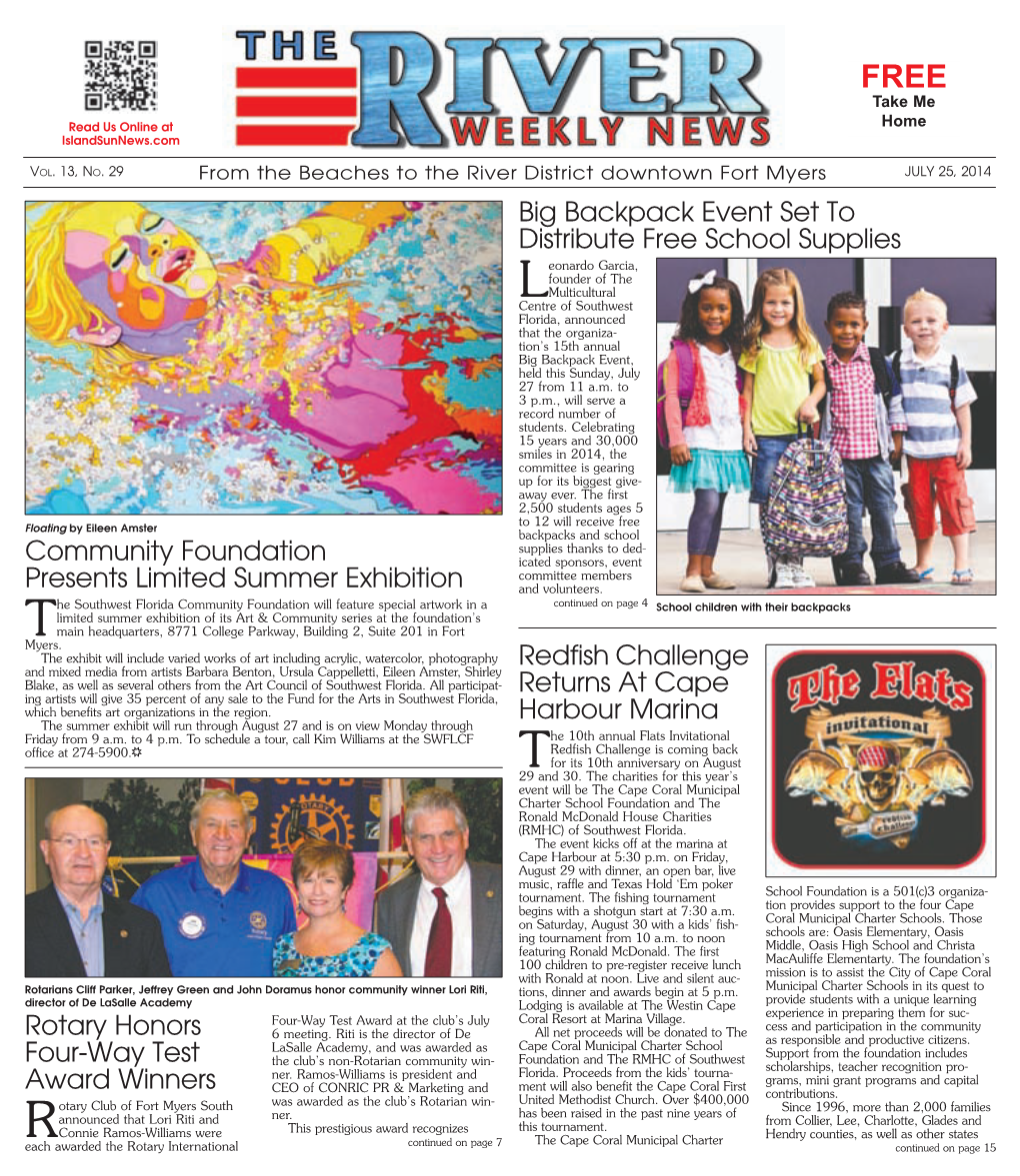 River Weekly News Fort Myers July 25