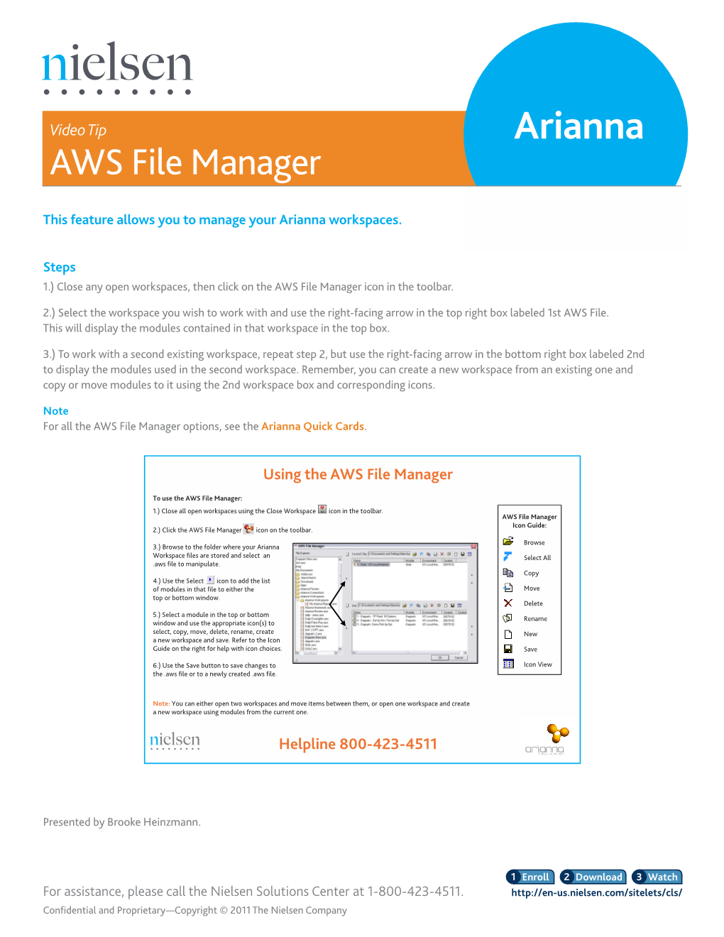 Arianna AWS File Manager