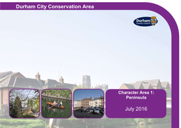 Durham City Conservation Area