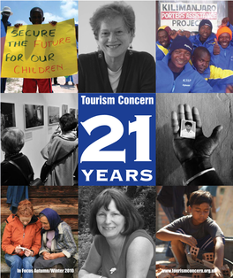 Tourism Concern YEARS