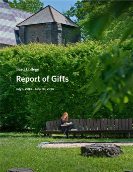 Report of Gifts