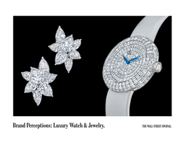 Brand Perceptions: Luxury Watch & Jewelry
