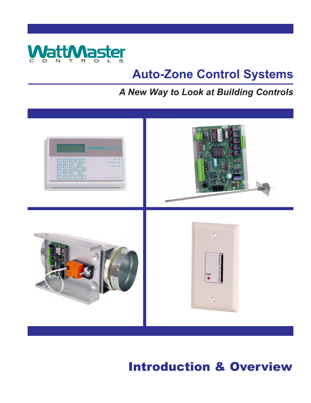 Introduction & Overview Auto-Zone Control Systems