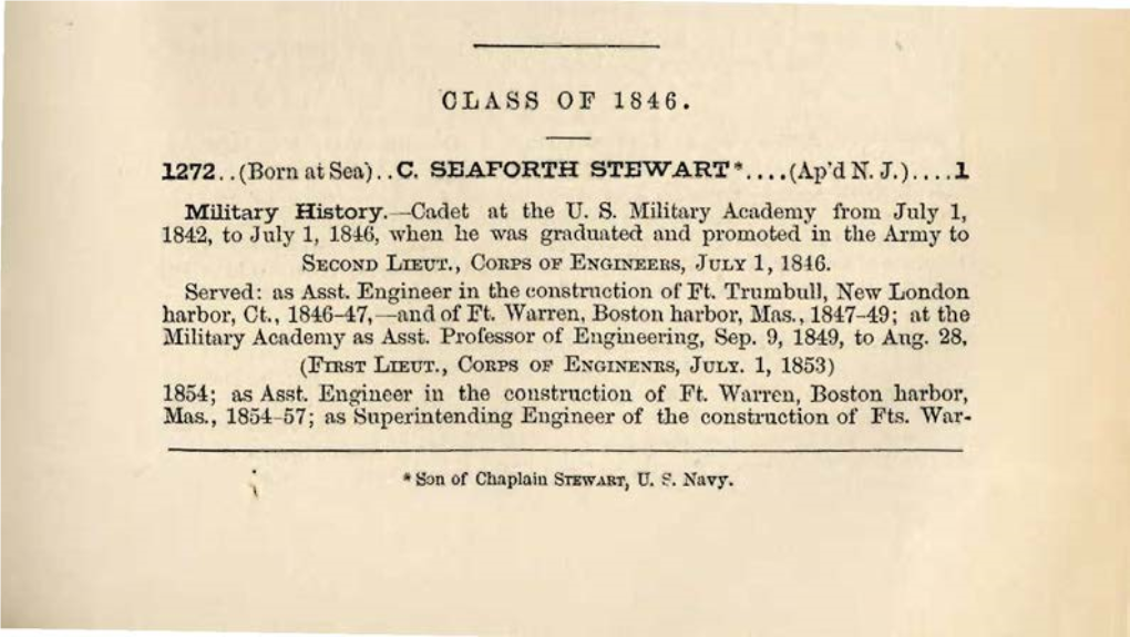 Class of 1846-1847