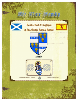 Heraldry, Castle & Knighthood of Alba, Mordha, Scotia & Scotland