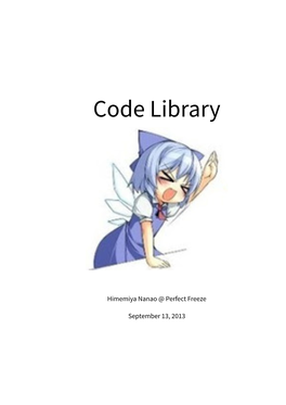 Code Library