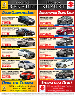 Storm up a Deal! Drive the Change
