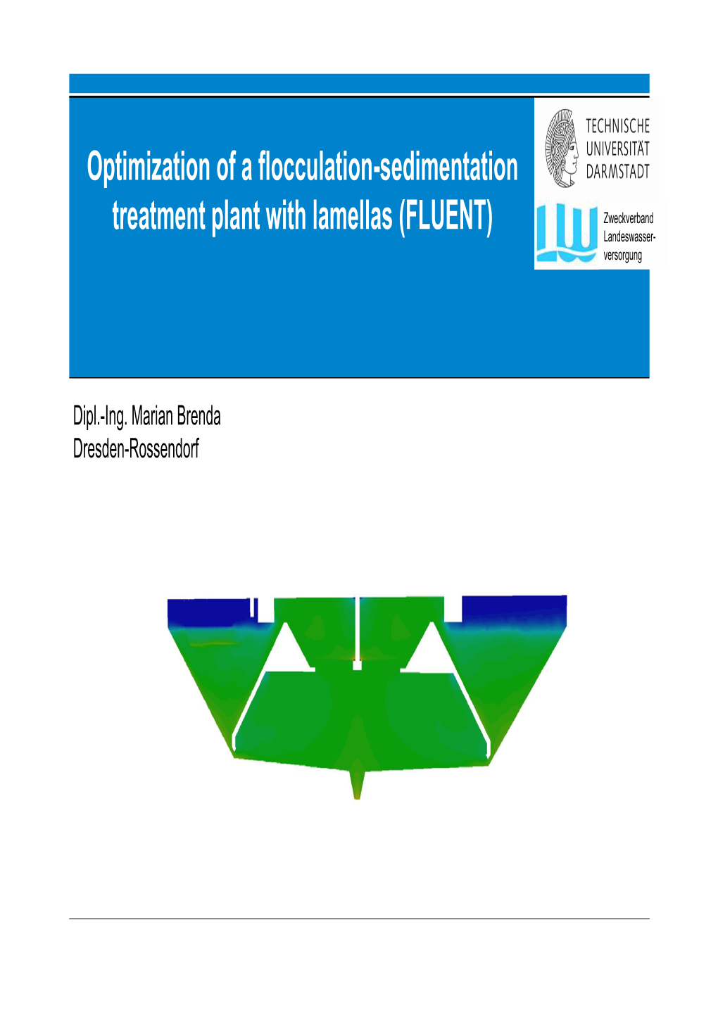 Optimization of a Flocculation-Sedimentation