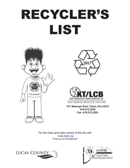 2017 Recyclers List